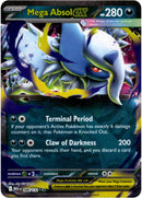 Mega Absol ex - 086/132 - Mega Evolution - Holo - Card Cavern