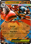 Mega Lucario ex - 077/132 - Mega Evolution - Holo - Card Cavern