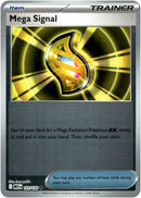 Mega Signal - 121/132 - Mega Evolution - Reverse Holo - Card Cavern