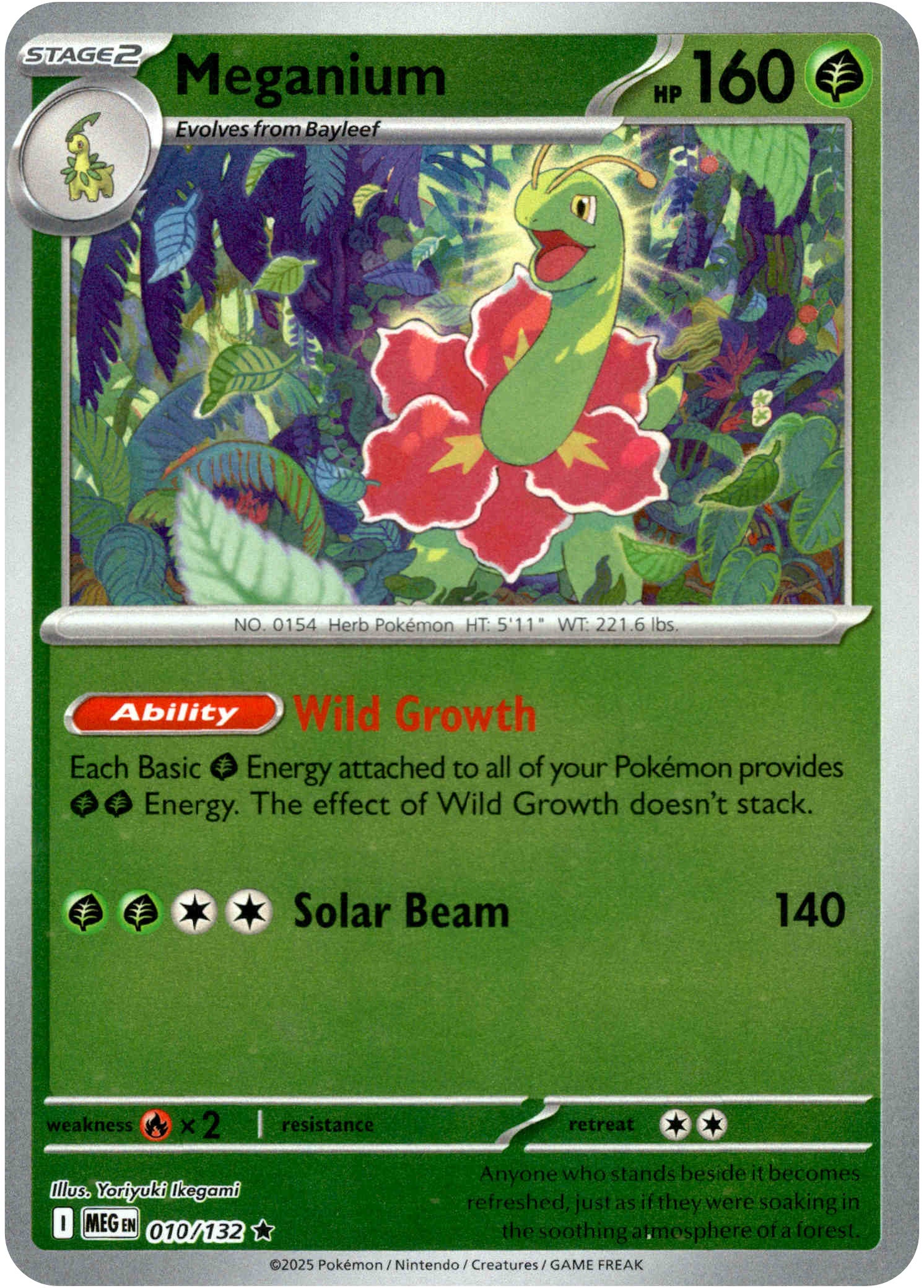 Méganium - Méga-Évolution - ME01 - Cartes Pokémon Méganium - Méga-Évolution - ME01 - Cartes Pokémon