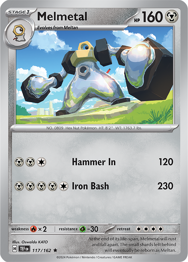 Melmetal - 117/162 - Temporal Forces - Holo - Card Cavern