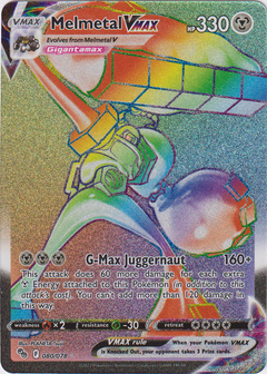 Melmetal VMAX Hyper Rare - 080/078 - Pokemon Go - Holo - Card Cavern