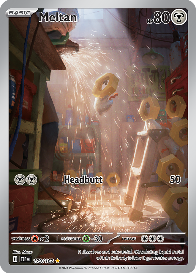 Meltan - 179/162 - Temporal Forces - Holo - Card Cavern