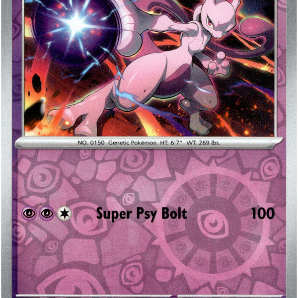Mewtwo - 059/142 - Stellar Crown - Reverse Holo Card Cavern Trading Cards, LLC Mewtwo - 059/142 - Stellar Crown - Reverse Holo Card Cavern Trading Cards, LLC