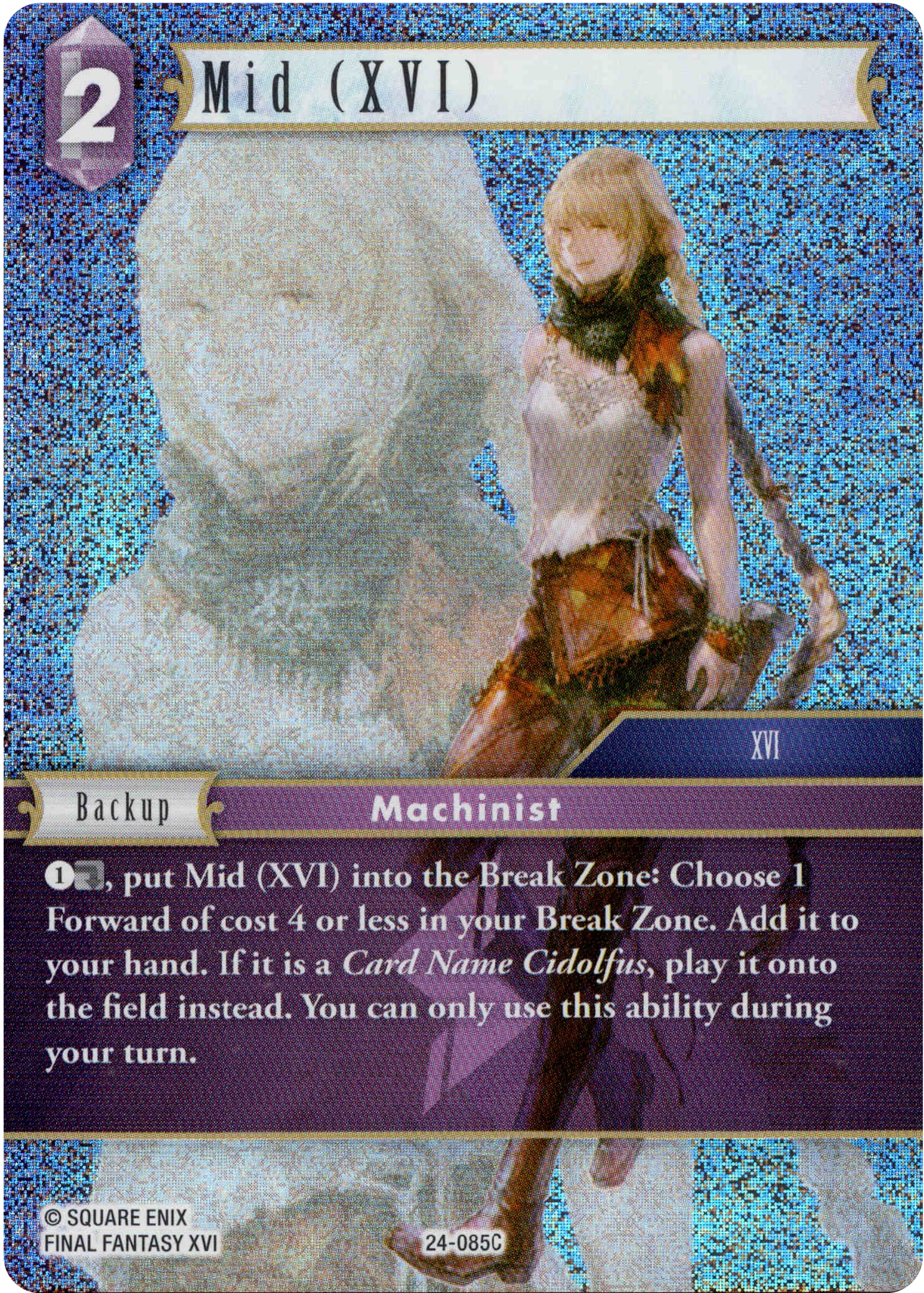 Mid (XVI) - 24-085C - Hidden Legends - Foil - Card Cavern