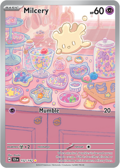 Milcery - 152/142 - Stellar Crown - Holo - Card Cavern