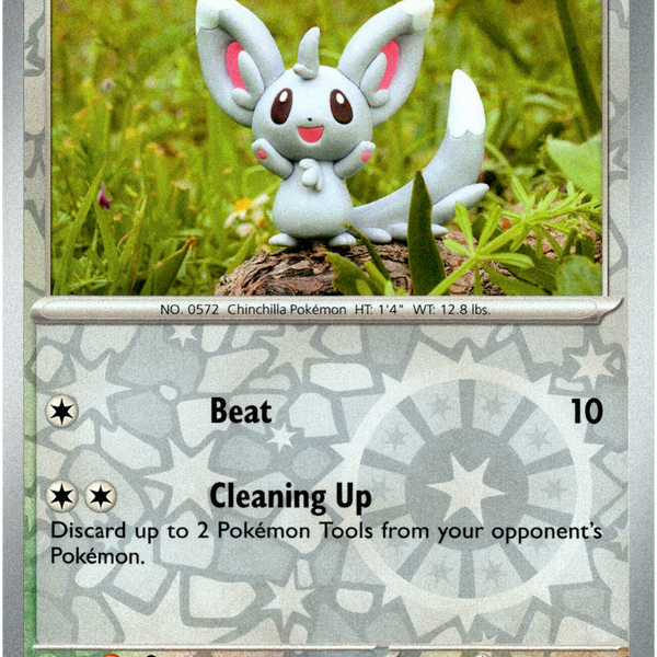 minccino pokemon card Pokemon 2024 SV5K Wild Force Minccino Art Rare Holo Card #082/071