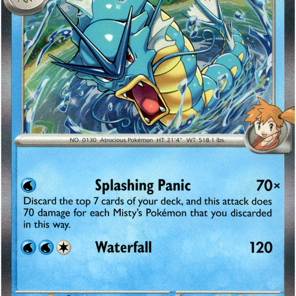 Misty's Gyarados - 049/182 - Destined Rivals - Holo Misty's Gyarados - 049/182 - Destined Rivals - Holo