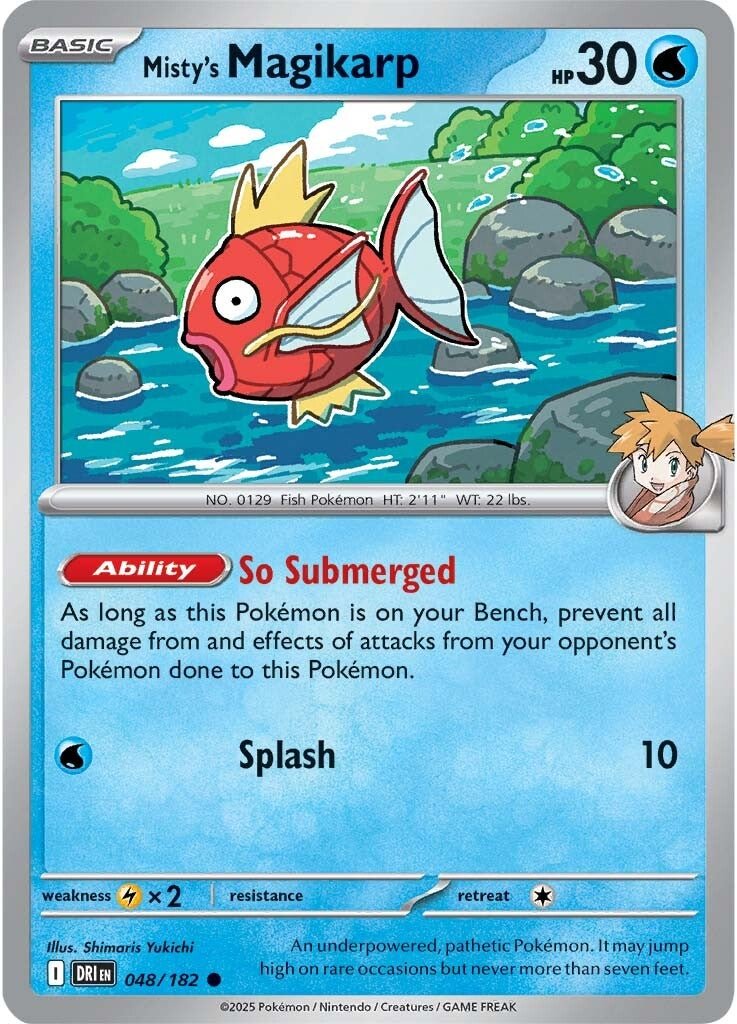 Misty's Magikarp - 048/182 - Destined Rivals - Card Cavern