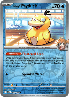 Misty's Psyduck - 045/182 - Destined Rivals - Reverse Holo - Card Cavern