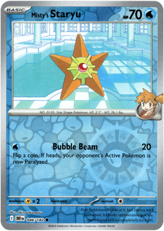 Misty's Staryu - 046/180 - Destined Rivals - Reverse Holo - Card Cavern