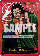 Monkey.D.Dragon (SPR) - OP07-001 L - Anime 25th Collection - Foil - Card Cavern