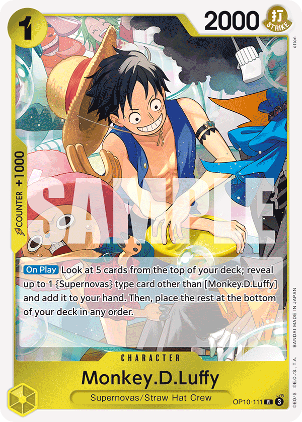 Monkey.D.Luffy - OP10-111 R - Royal Blood - Foil - Card Cavern