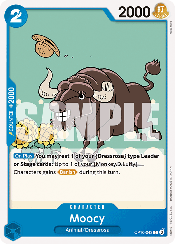 Moocy - OP10-043 C - Royal Blood - Card Cavern