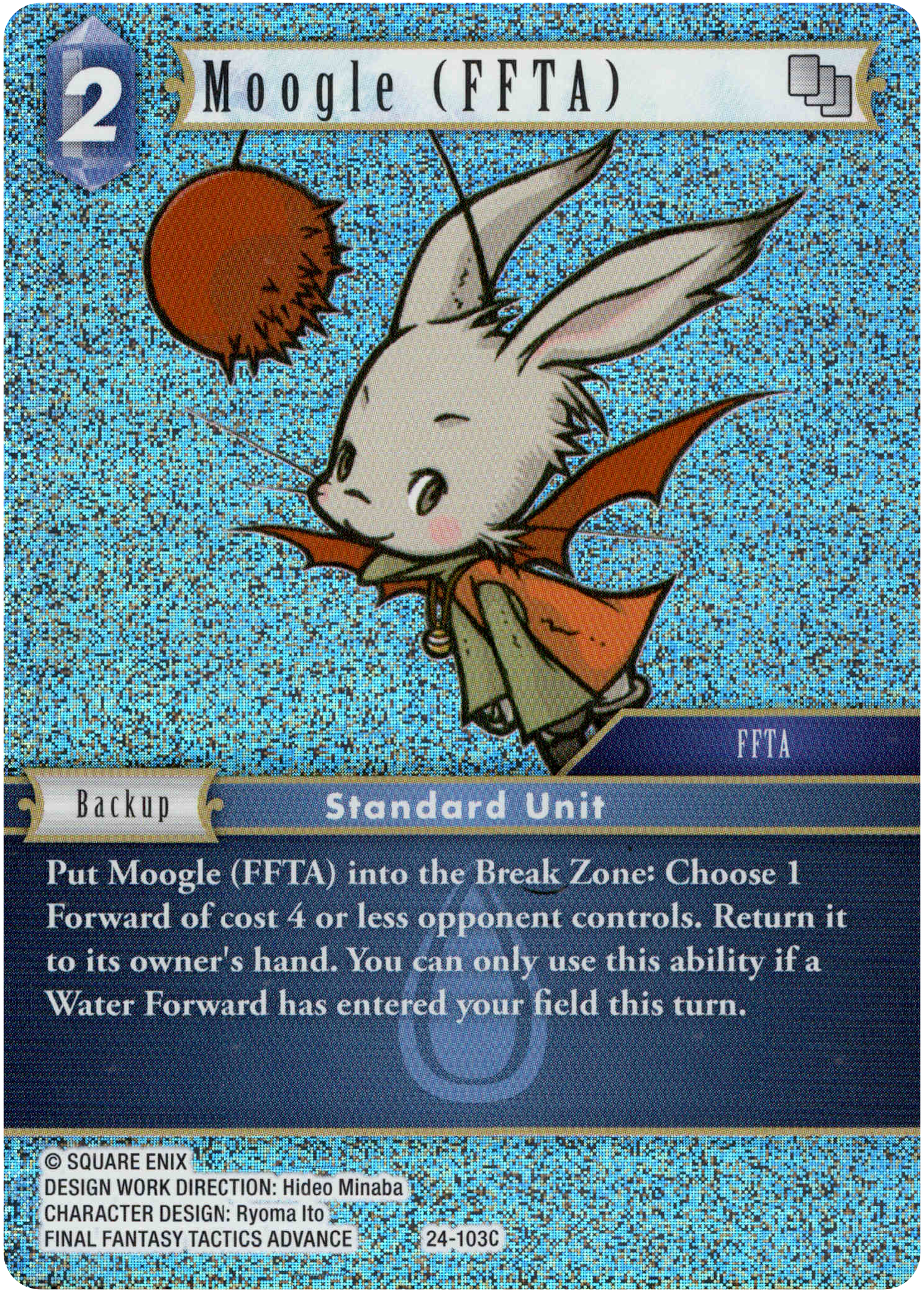 Moogle (FFTA) - 24-103C - Hidden Legends - Foil - Card Cavern