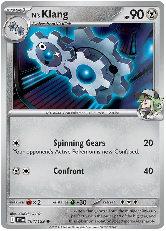 N's Klang - 104/159 - Journey Together - Card Cavern