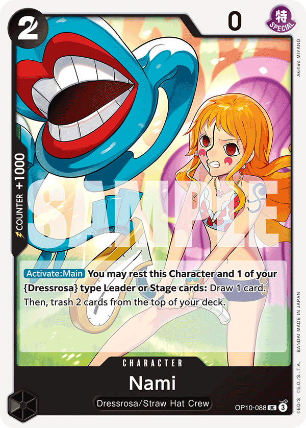 Nami - OP10-088 UC - Royal Blood - Card Cavern