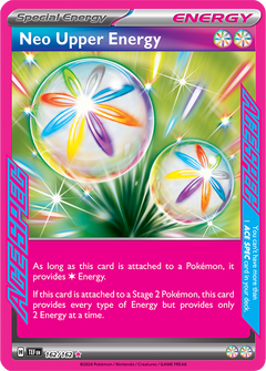Neo Upper Energy - 162/162 - Temporal Forces - Holo - Card Cavern