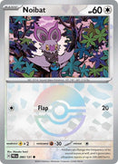 Noibat (Poke Ball Pattern) - 090/131 - Prismatic Evolutions - Holo - Card Cavern