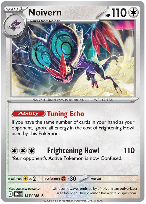 Noivern - 128/159 - Journey Together - Holo - Card Cavern