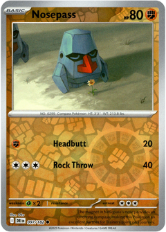 Nosepass - 097/182 - Destined Rivals - Reverse Holo - Card Cavern