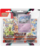 Obsidian Flames 3 Pack Blister with Houndstone SVP042 - Card Cavern