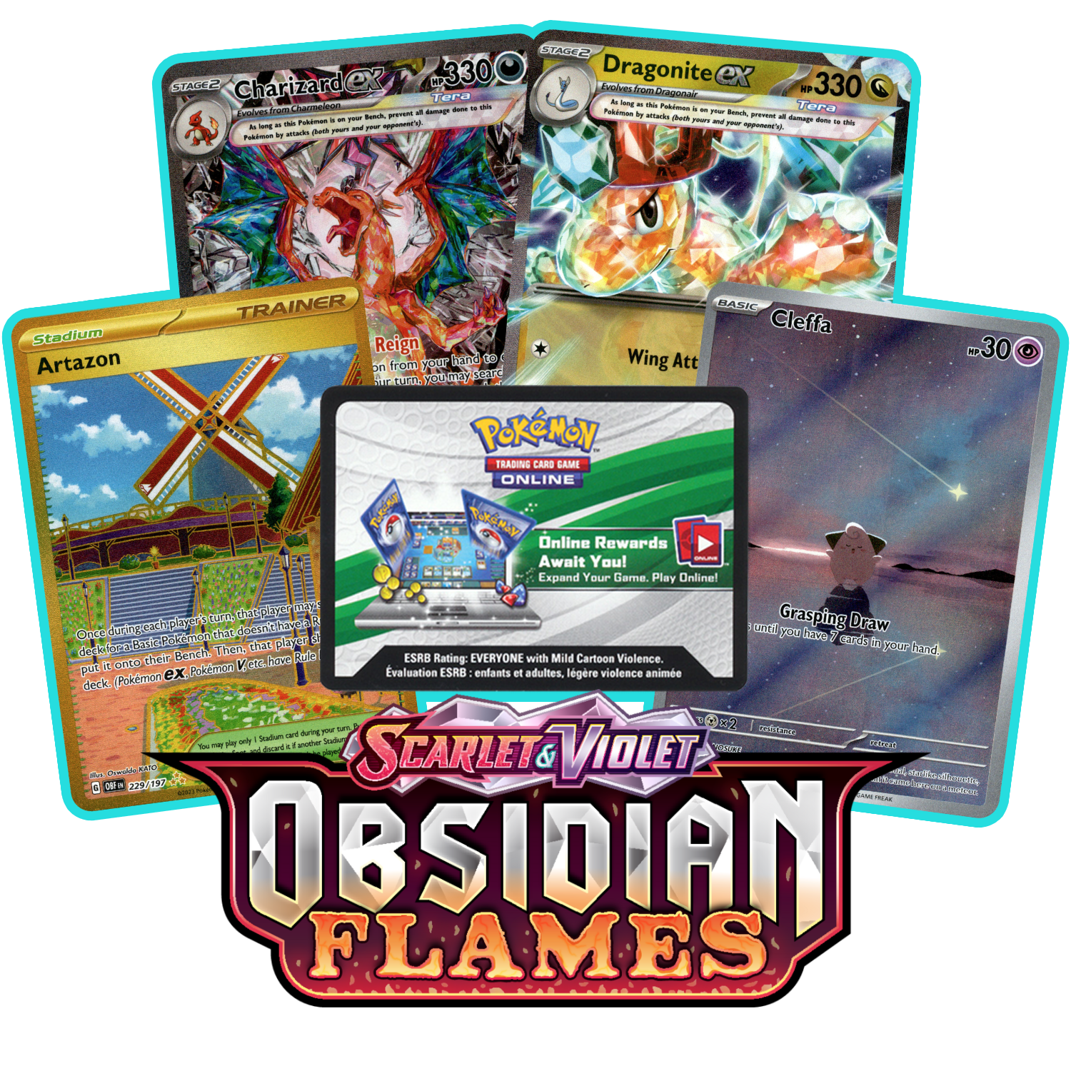 Obsidian Flames PTCGL Code - Card Cavern