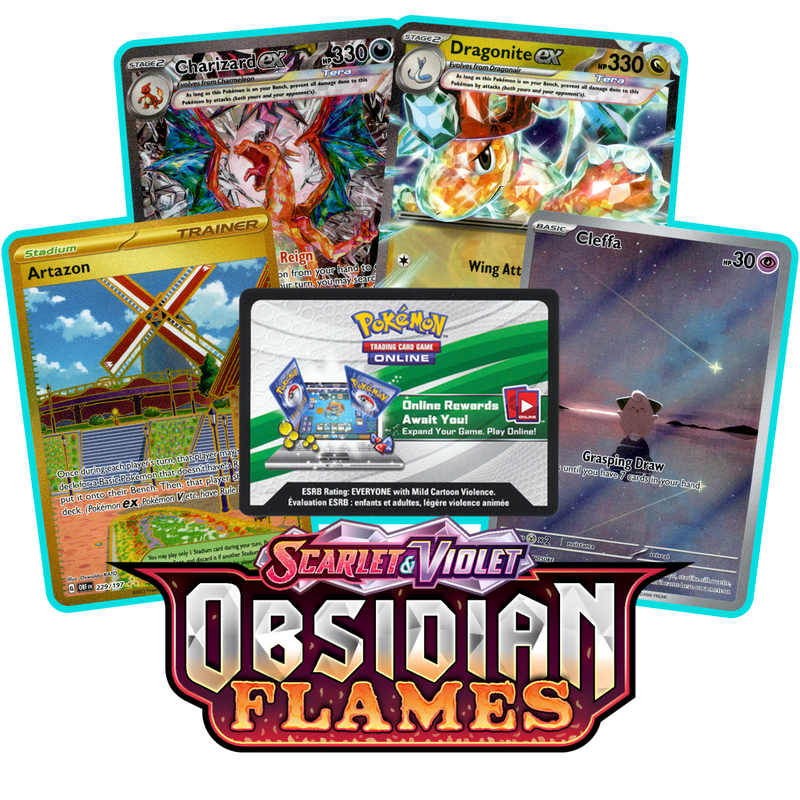 Obsidian Flames PTCGL Code Card Cavern Trading Cards, LLC Obsidian Flames PTCGL Code Card Cavern Trading Cards, LLC