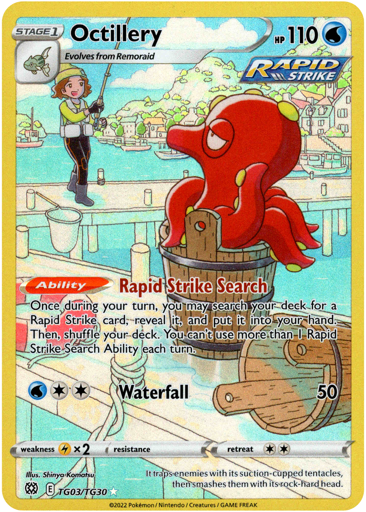 Octillery - TG03/TG30 - Brilliant Stars - Card Cavern
