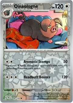 Oinkologne - 140/159 - Journey Together - Reverse Holo - Card Cavern