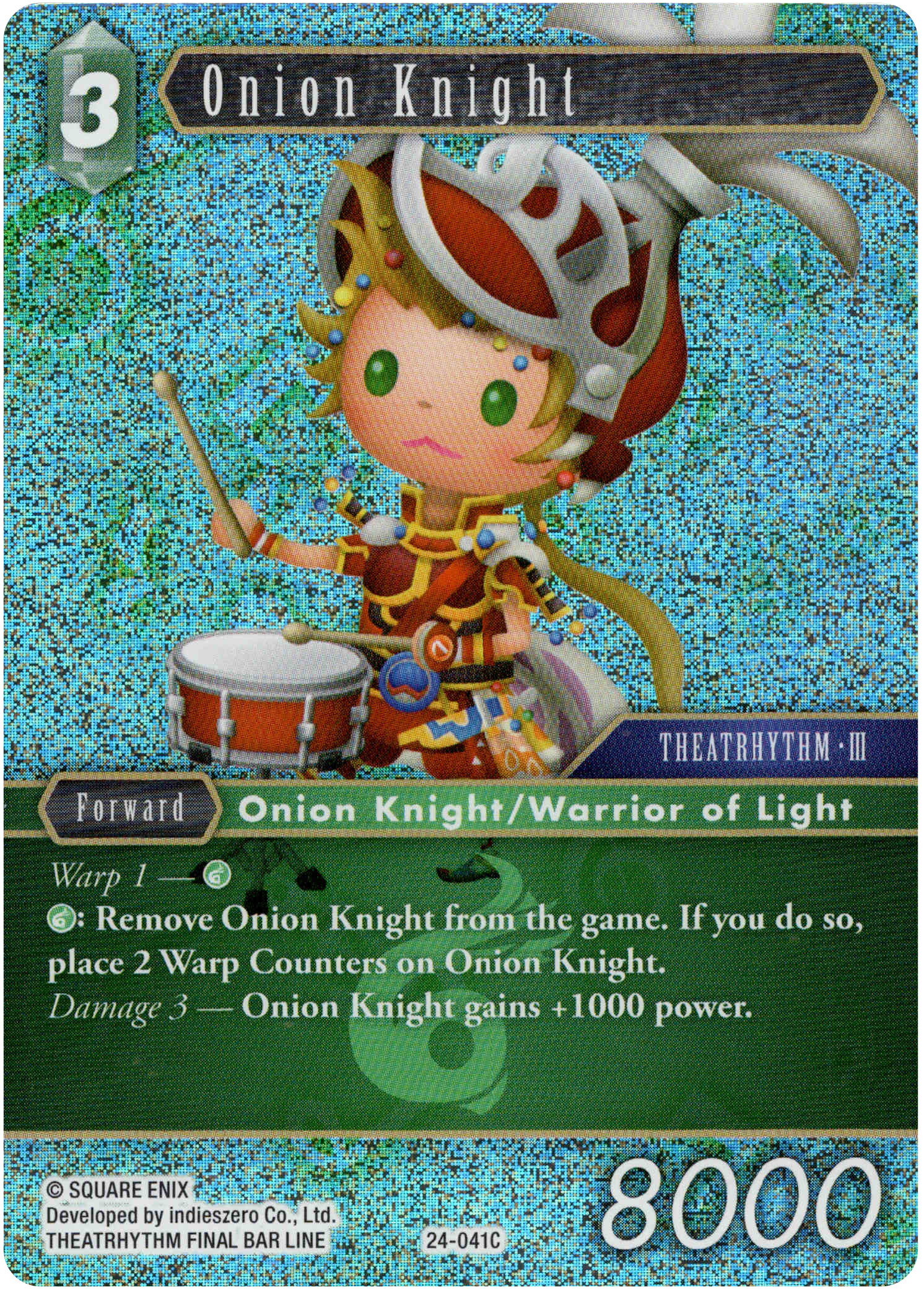 Onion Knight - 24-041C - Hidden Legends - Foil - Card Cavern