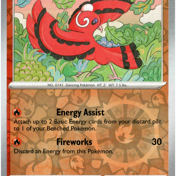 oricorio pokemon card Oricorio - 026/191 - Surging Sparks