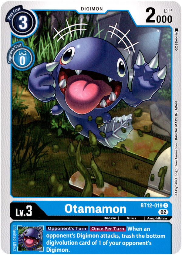 Otamamon - BT12-019 C - Across Time - Card Cavern