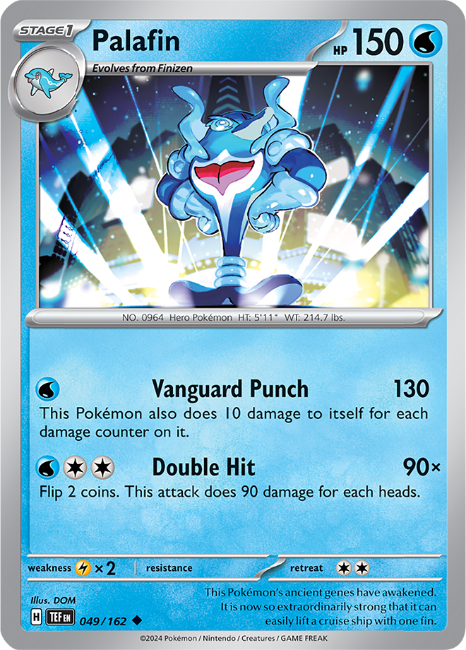 Palafin - 049/162 - Temporal Forces - Card Cavern