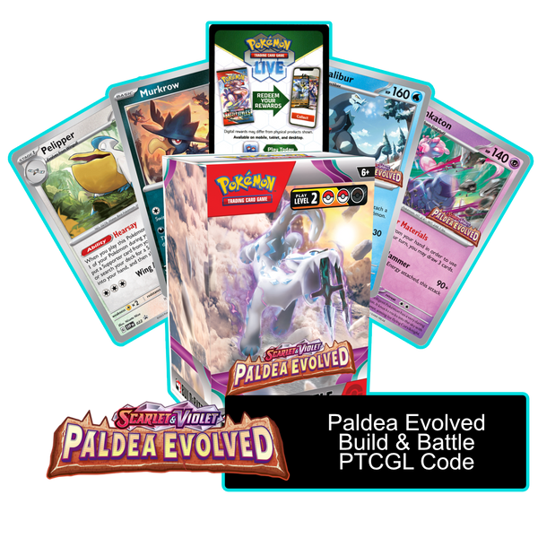 Paldea Evolved Build & Battle Box - 1 of 4 Promos - PTCGL Code Paldea Evolved Build & Battle Box - 1 of 4 Promos - PTCGL Code