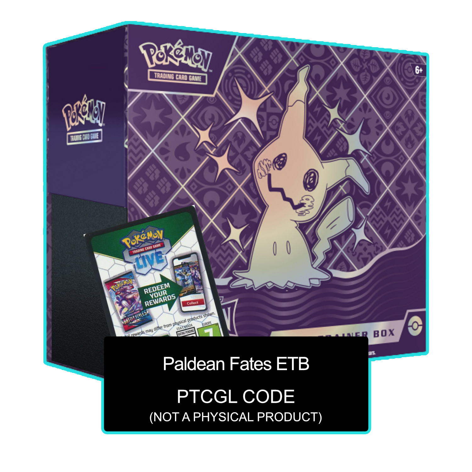 Paldean Fates ETB - PTCGL Code - Card Cavern