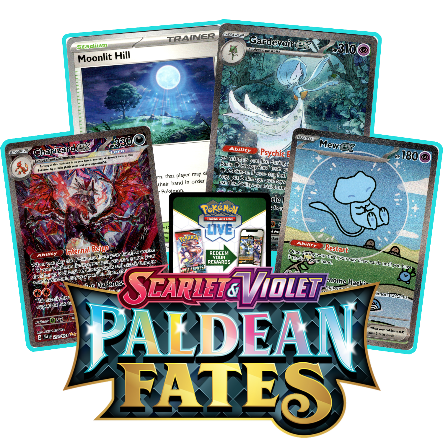 Paldean Fates PTCGL Code - Card Cavern