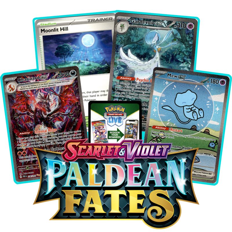 Paldean Fates PTCGL Code Card Cavern Trading Cards, LLC Paldean Fates PTCGL Code Card Cavern Trading Cards, LLC