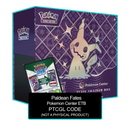 Paldean Fates Pokemon Center ETB - Sleeves and Deck Box - PTCGL Code - Card Cavern