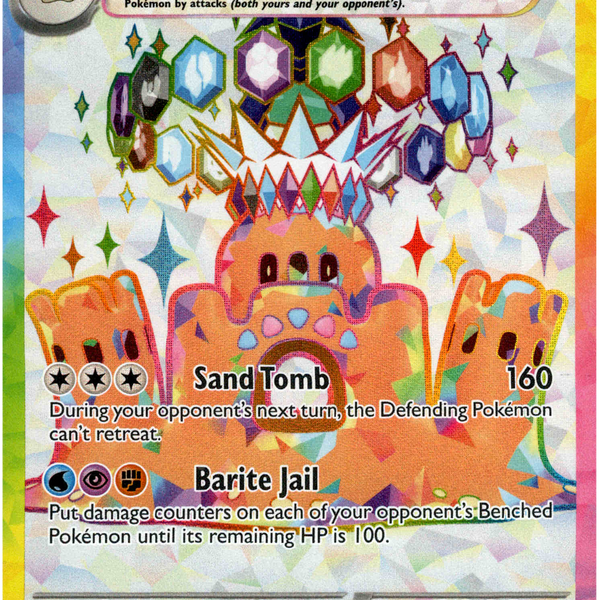Palossand ex - 221/191 - Surging Sparks - Holo – Card Cavern