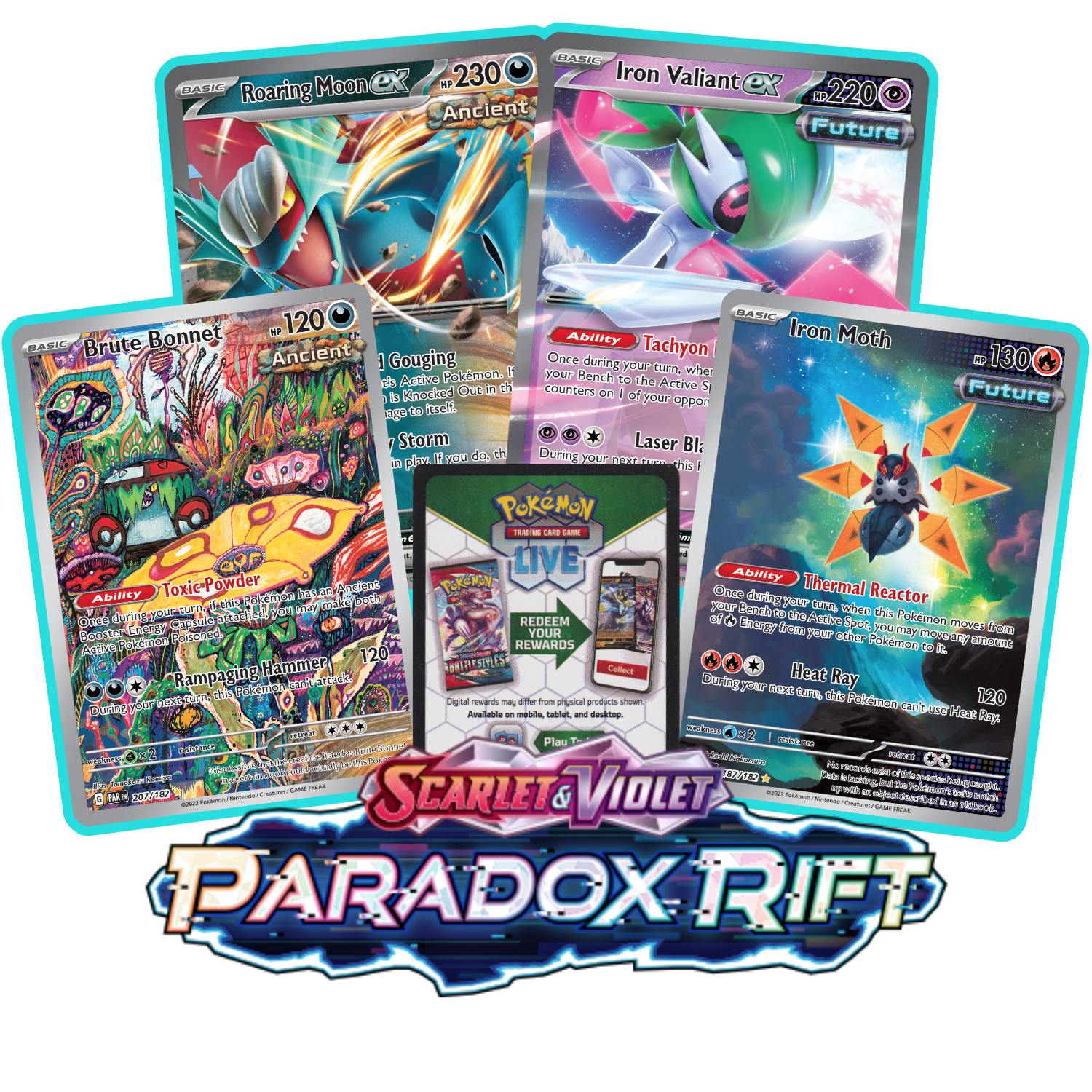 Paradox Rift PTCGL Code - Card Cavern