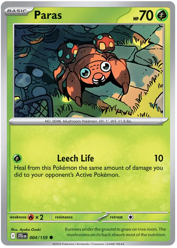 Paras - 004/159 - Journey Together - Card Cavern