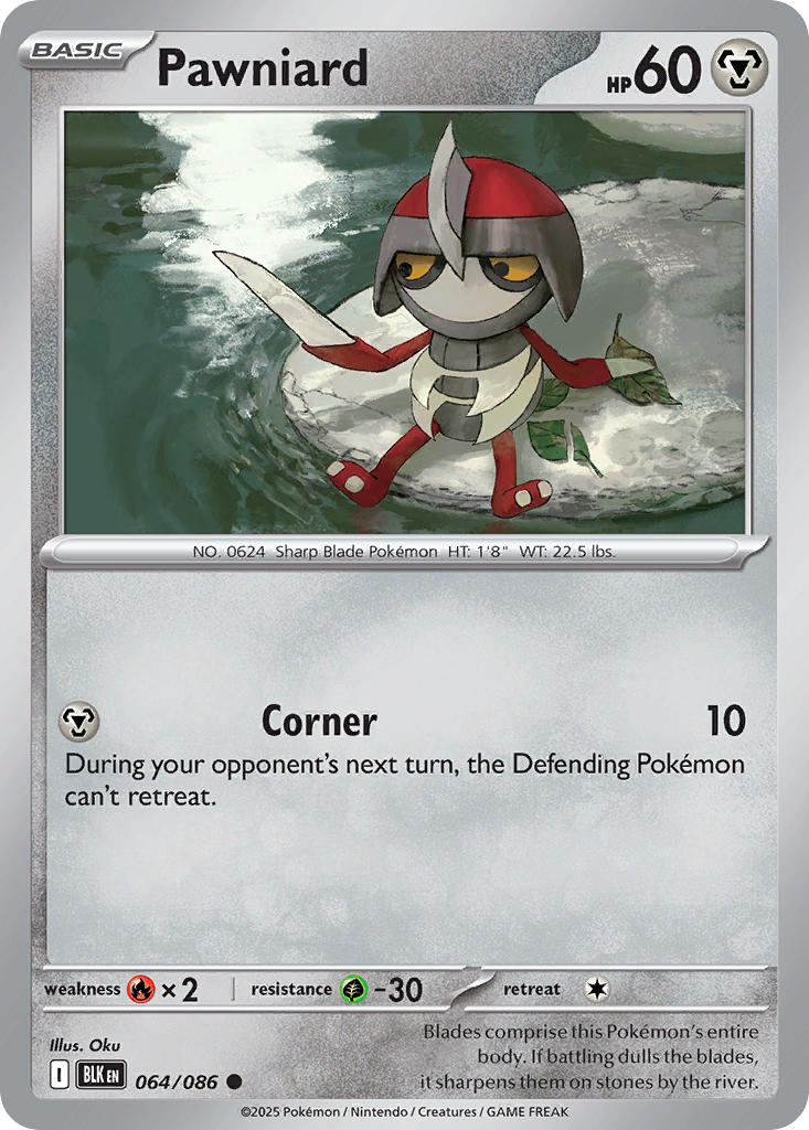 Pawniard - 064/086 - Black Bolt - Card Cavern