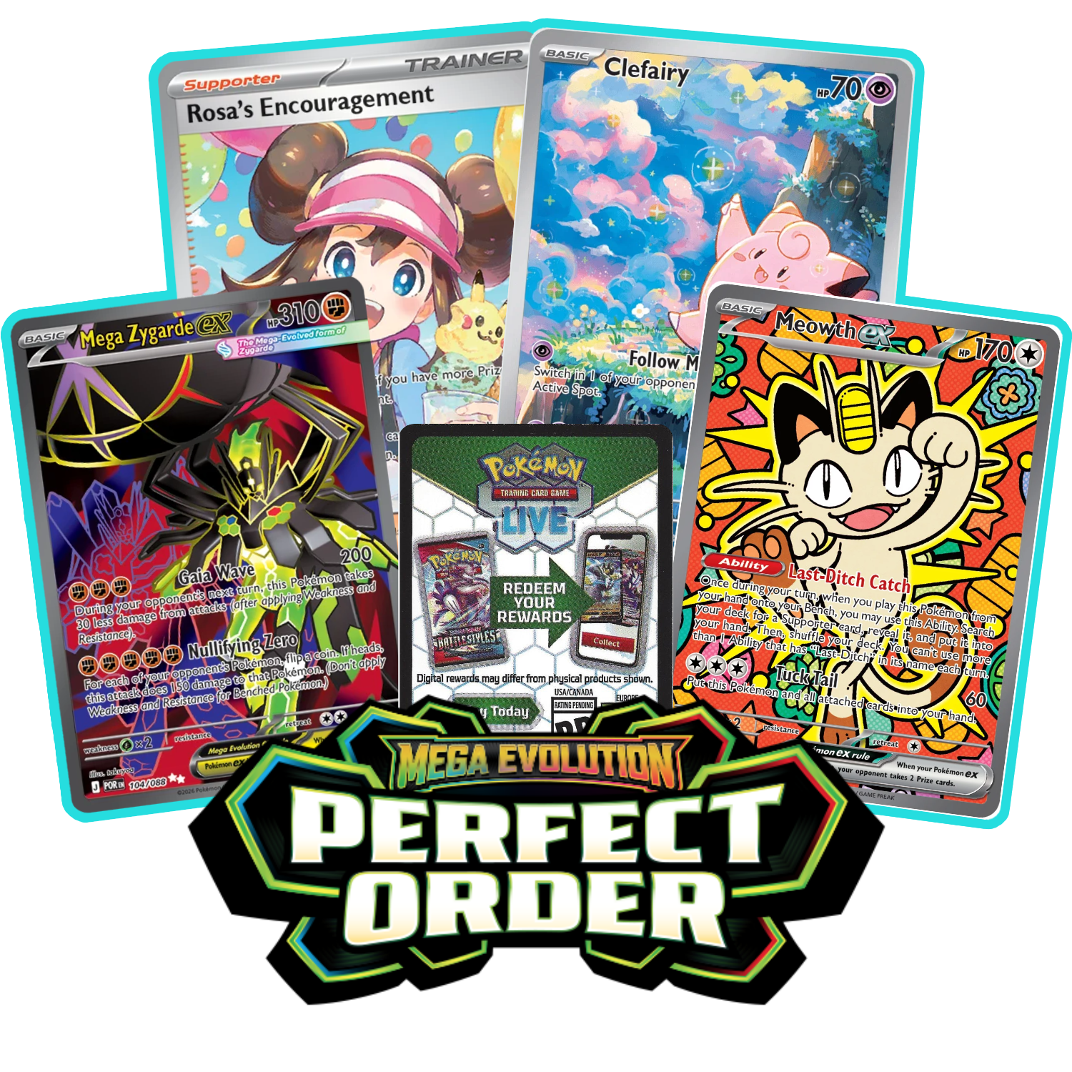 Perfect Order PTCGL Code - Card Cavern