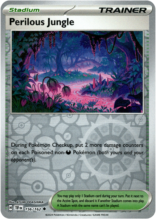 Perilous Jungle - 156/162 - Temporal Forces - Reverse Holo - Card Cavern