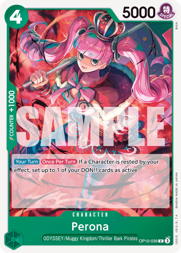 Perona - OP10-036 C - Royal Blood - Card Cavern