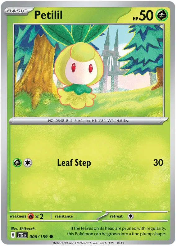 Petilil - 006/159 - Journey Together - Card Cavern