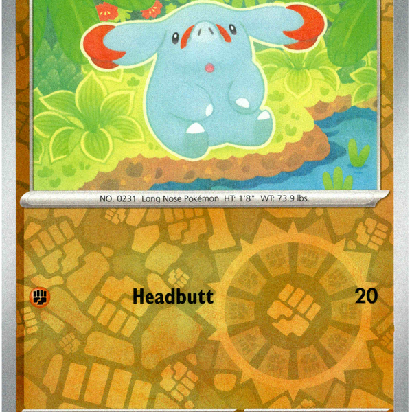 Phanpy - 102/191 - Surging Sparks - Reverse Holo  Card Cavern Trading Cards,  LLC