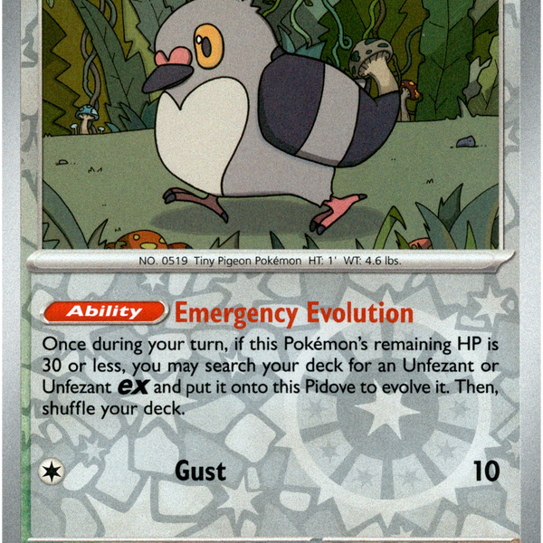 pidove pokemon card value Pidove - 133/162 - Temporal Forces