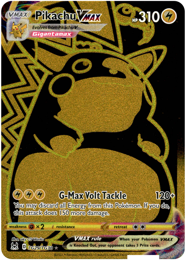 Pikachu VMAX Secret - TG29/TG30 - Lost Origin - Card Cavern